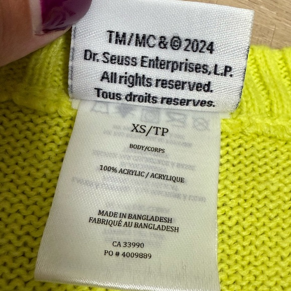 Grinch Ugly Christmas Sweater - Picture 6 of 6